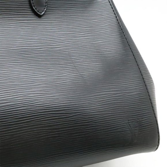 LOUIS VUITTON Epi Marly MM Handbag/Shoulder Bag, Noir, Black, M94612 - Picture 10 of 10